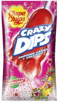 Chupa Chups - Crazy Dips Strawberry 14g